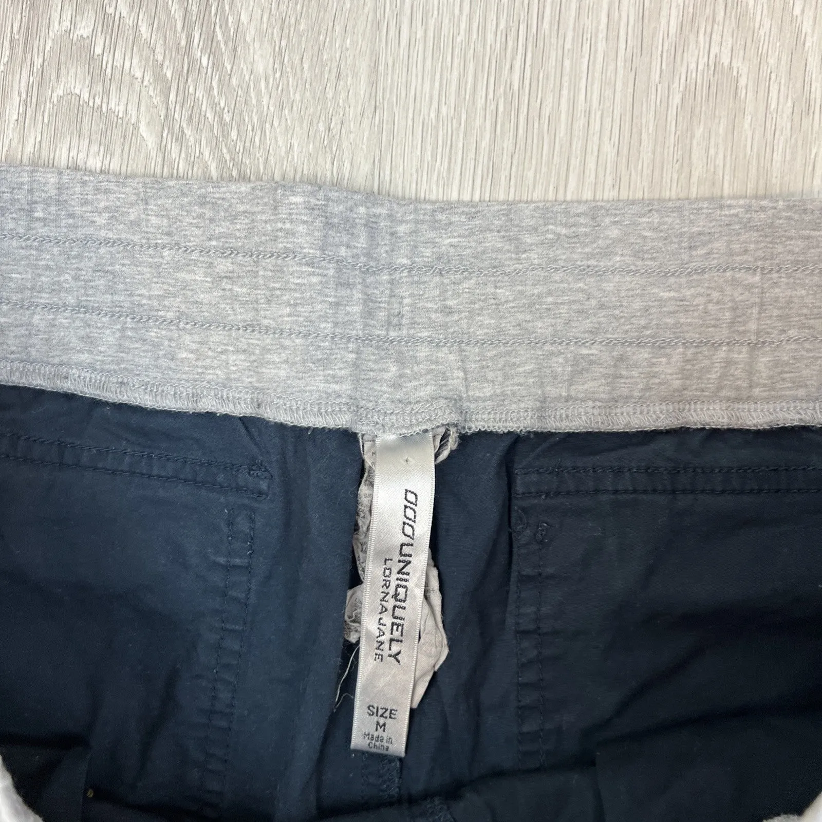 Lorna Jane Womens Navy Blue Activewear Pants Size Medium