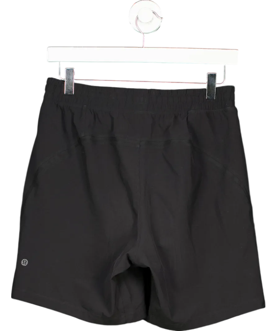 Lululemon Black Linerless Short 7" UK S