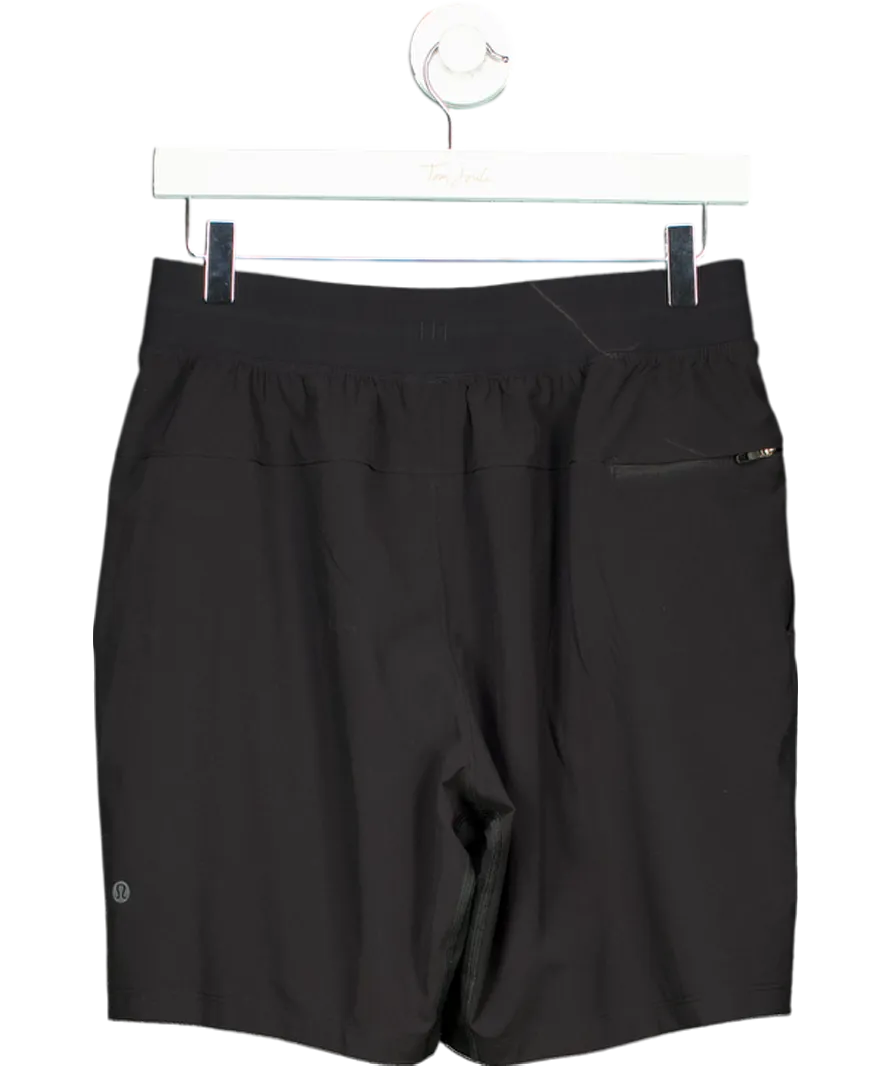 Lululemon Black Zeroed In Linerless Short 7" UK S