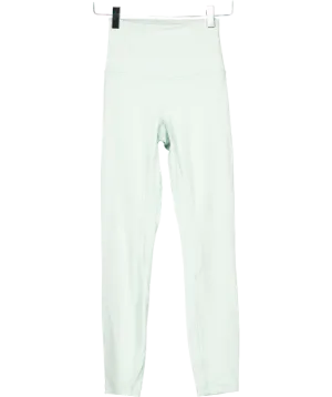 Lululemon Green Align High Rise Leggings UK XS