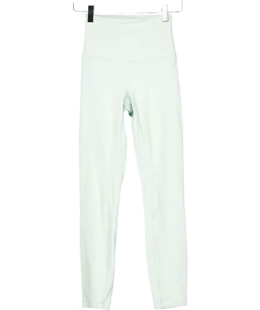 Lululemon Green Align High Rise Leggings UK XS