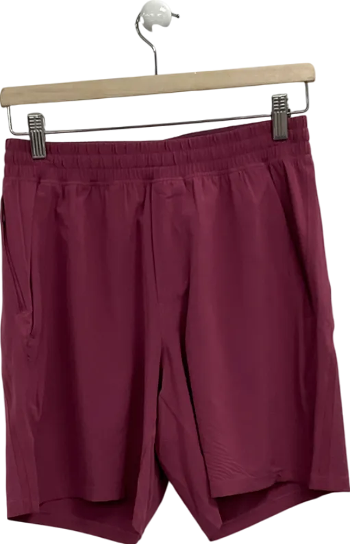 Lululemon Purple Pace Breaker Linerless Short 7" UK S