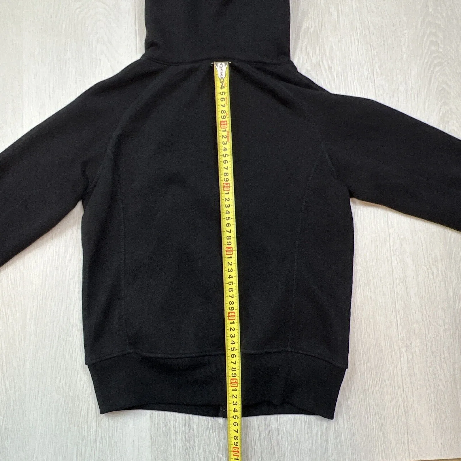Lululemon Womens Black Full Zip Activewear Hoodie Size 4