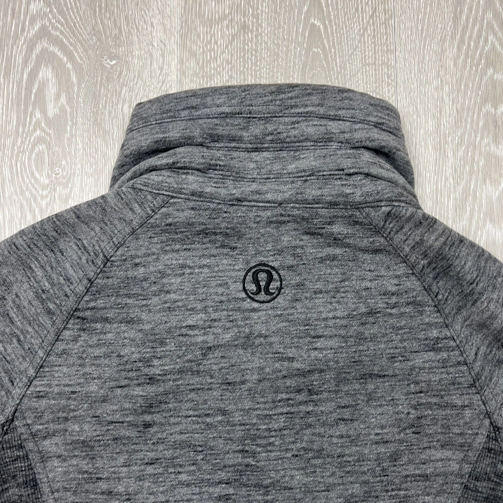 Lululemon Womens Grey Full Zip Activewear Jacket Size Small Approx