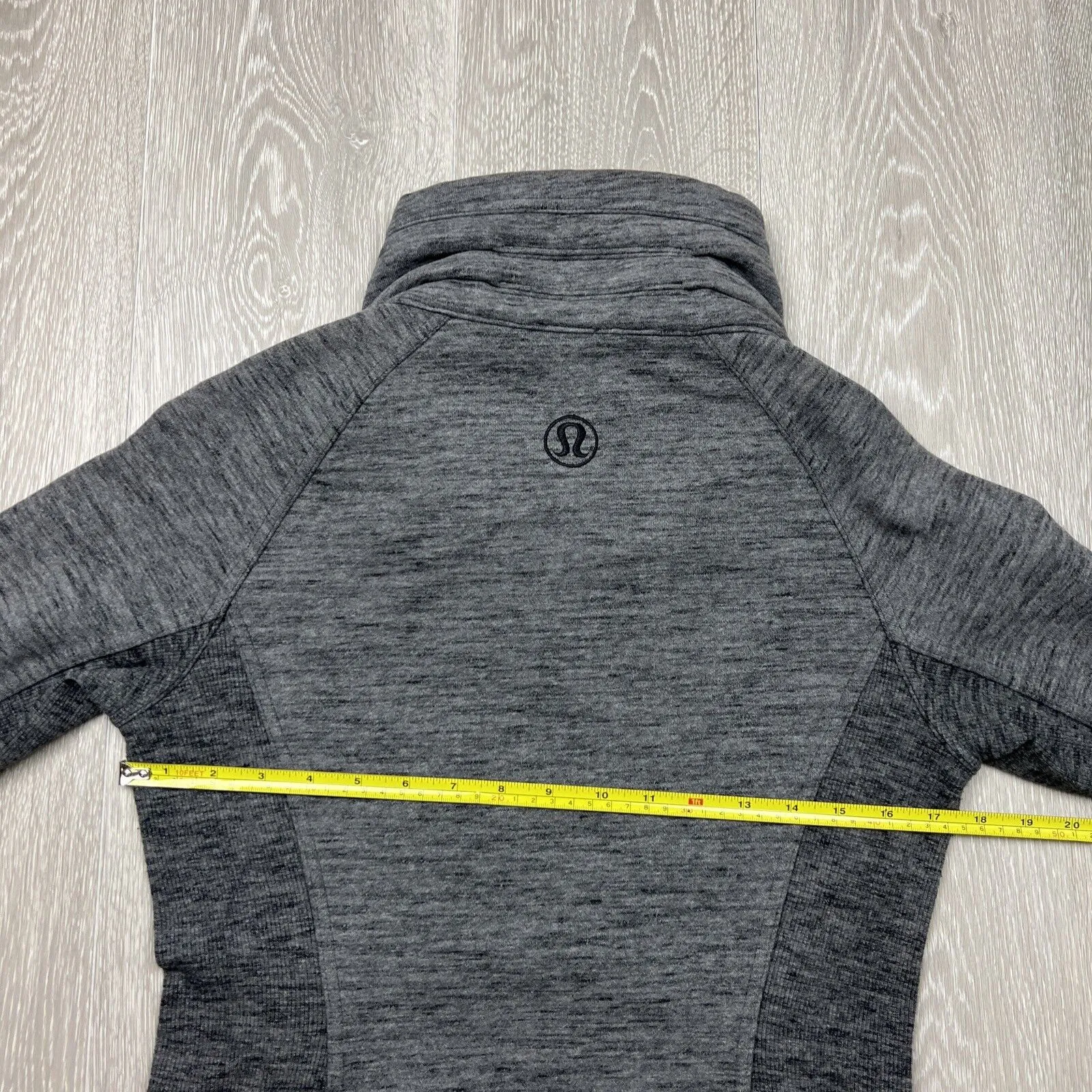 Lululemon Womens Grey Full Zip Activewear Jacket Size Small Approx