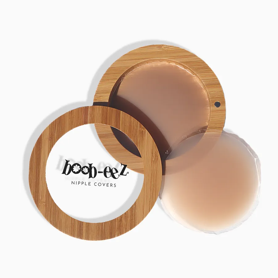 LUXE COMBO - 1 PAIR "HEADLIGHT" HIDERS   NIPPLE COVER COMPACT BY BOOB-EEZ®