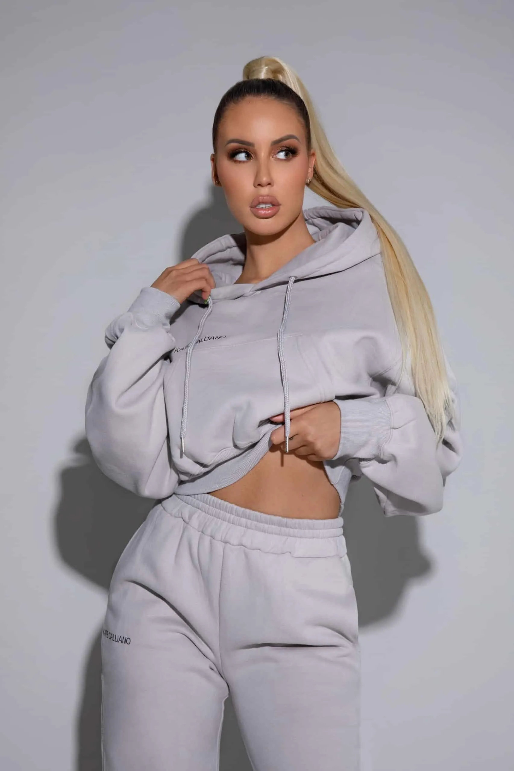 Luxe Hoodie - Grey