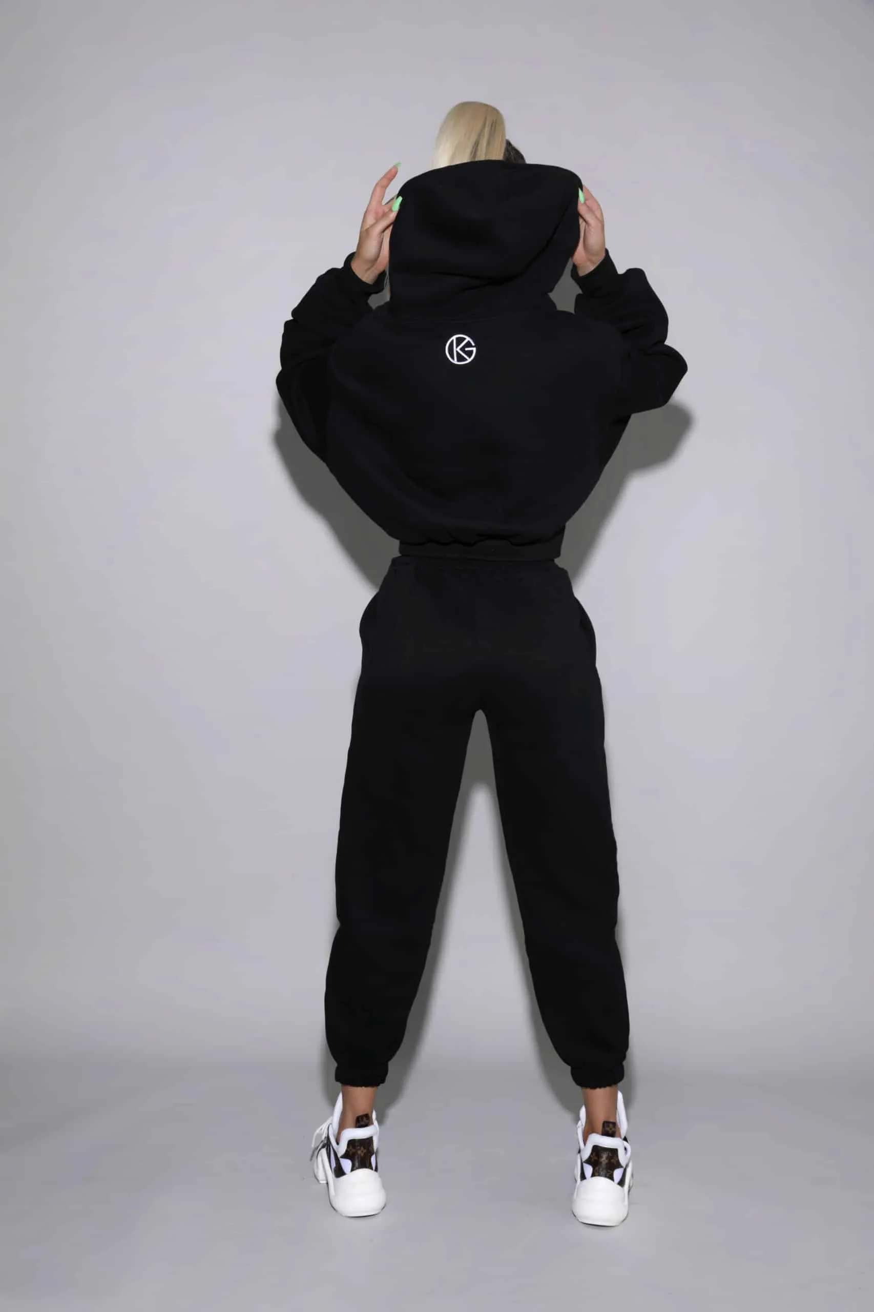 Luxe Tracksuit Pants - Black