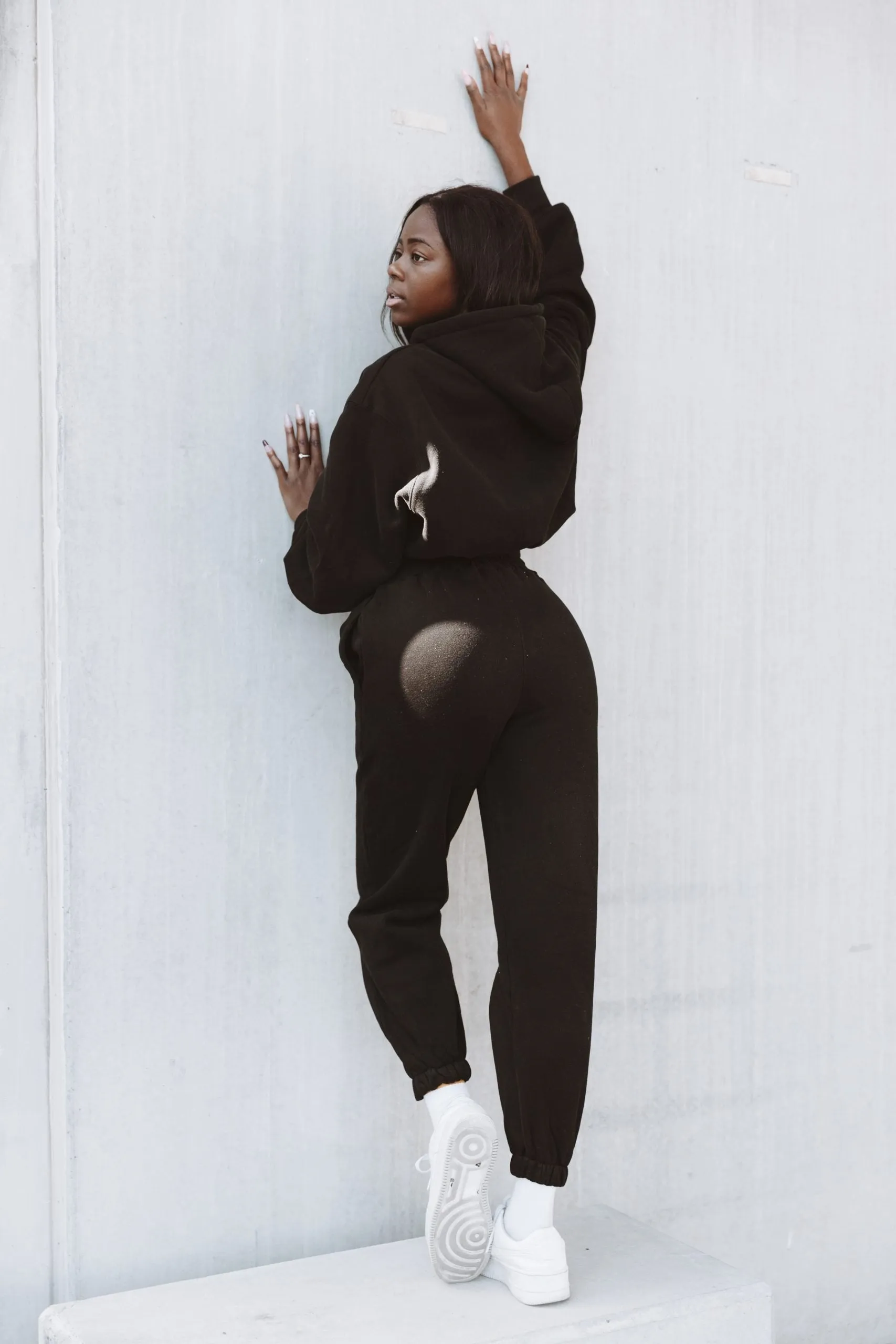 Luxe Tracksuit Pants - Black