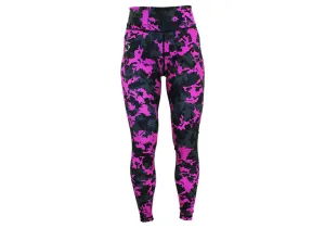 Magenta Camo leggings with pockets