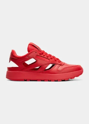 Maison Margiel x Reebok Women's Decortique Cutout Leather Tabi Toe Low Top Sneakers