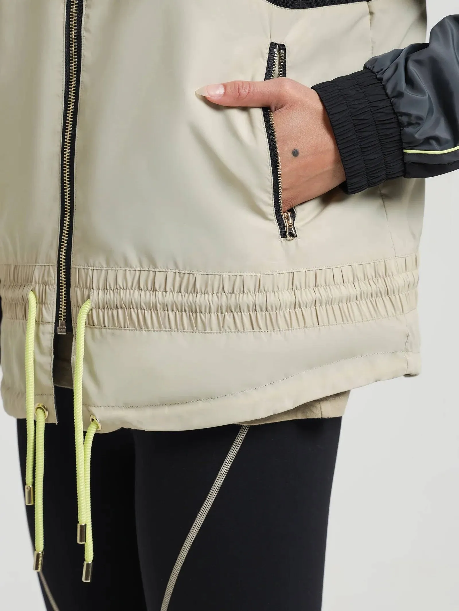 Man Down Color Block Jacket by P.E. Nation | Dark Shadow