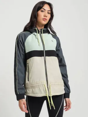 Man Down Color Block Jacket by P.E. Nation | Dark Shadow