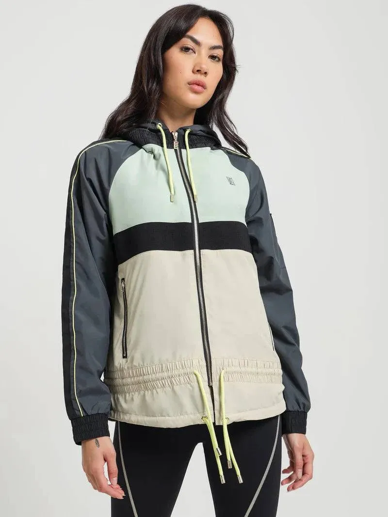 Man Down Color Block Jacket by P.E. Nation | Dark Shadow