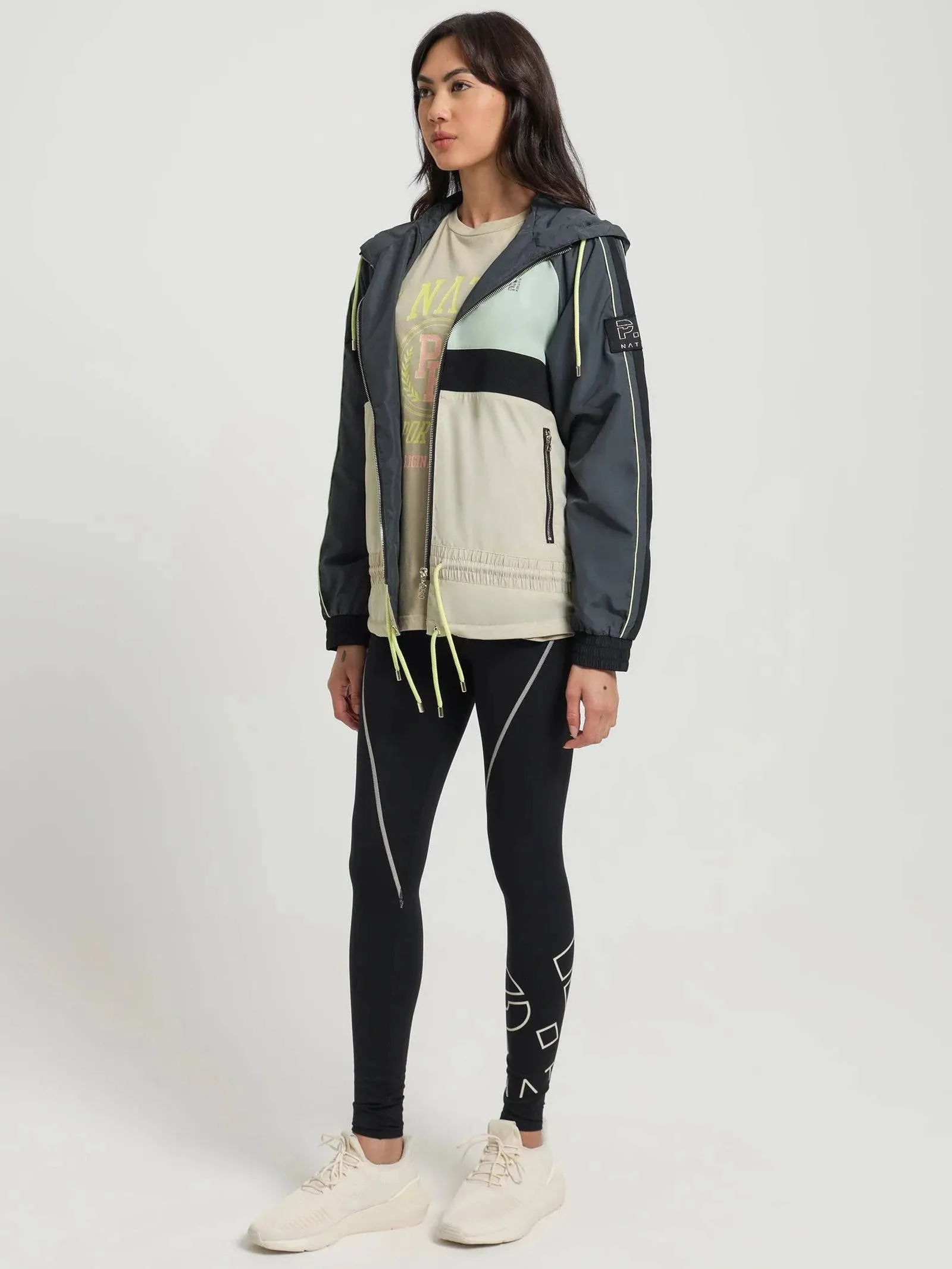Man Down Color Block Jacket by P.E. Nation | Dark Shadow