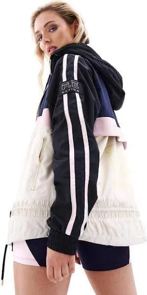 Man Down Color Block Jacket by P.E. Nation | Fog