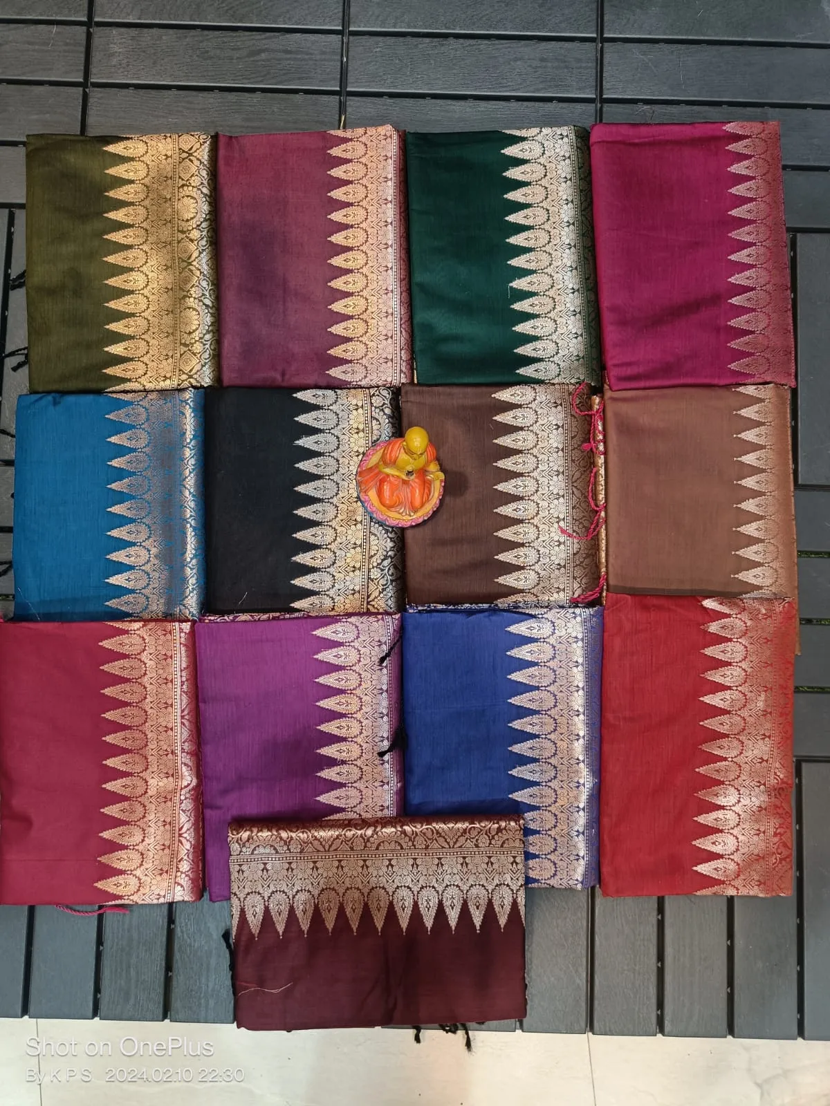 Maroon Designer Banarasi Soft Silk Saree