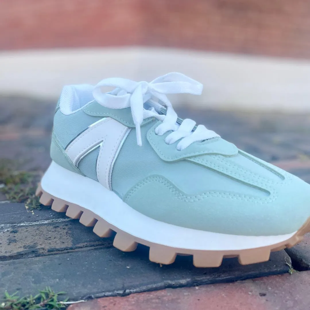 MAZIN Sneakers - Turquoise
