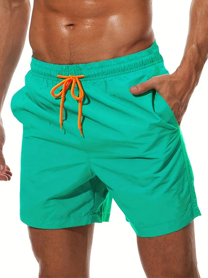 Men's James Relaxed Fit Swim Trunks with Mesh Liner