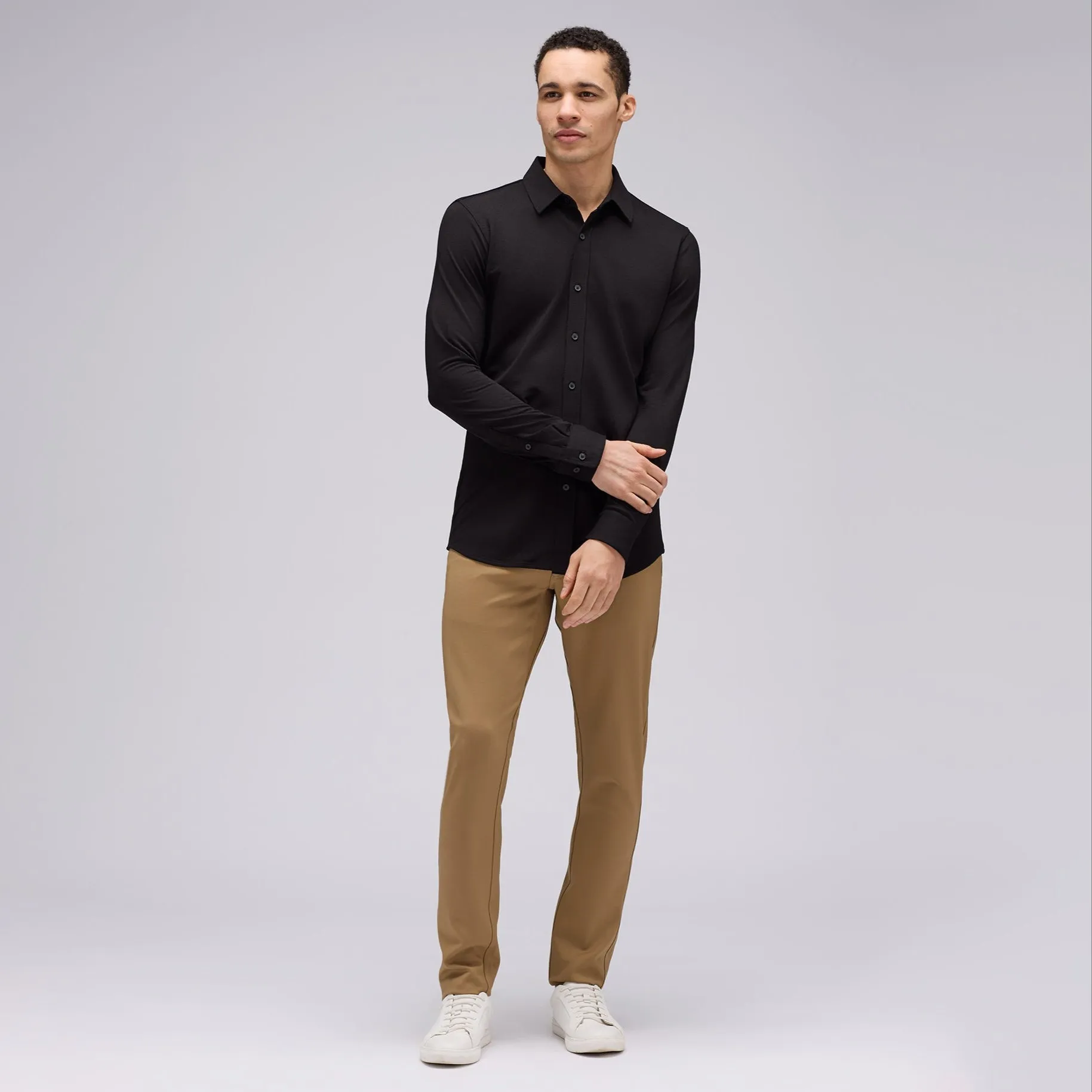 Men's Merino Button-Up