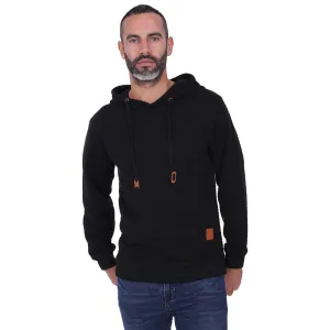 Men's Overhead Textured Hoodie - Grey