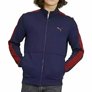 Men's Puma Full Zip Sweatshirt-Navy