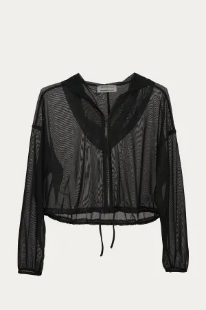 MESH ZIP UP