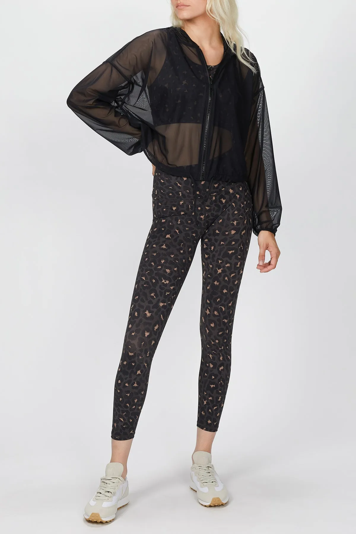 MESH ZIP UP