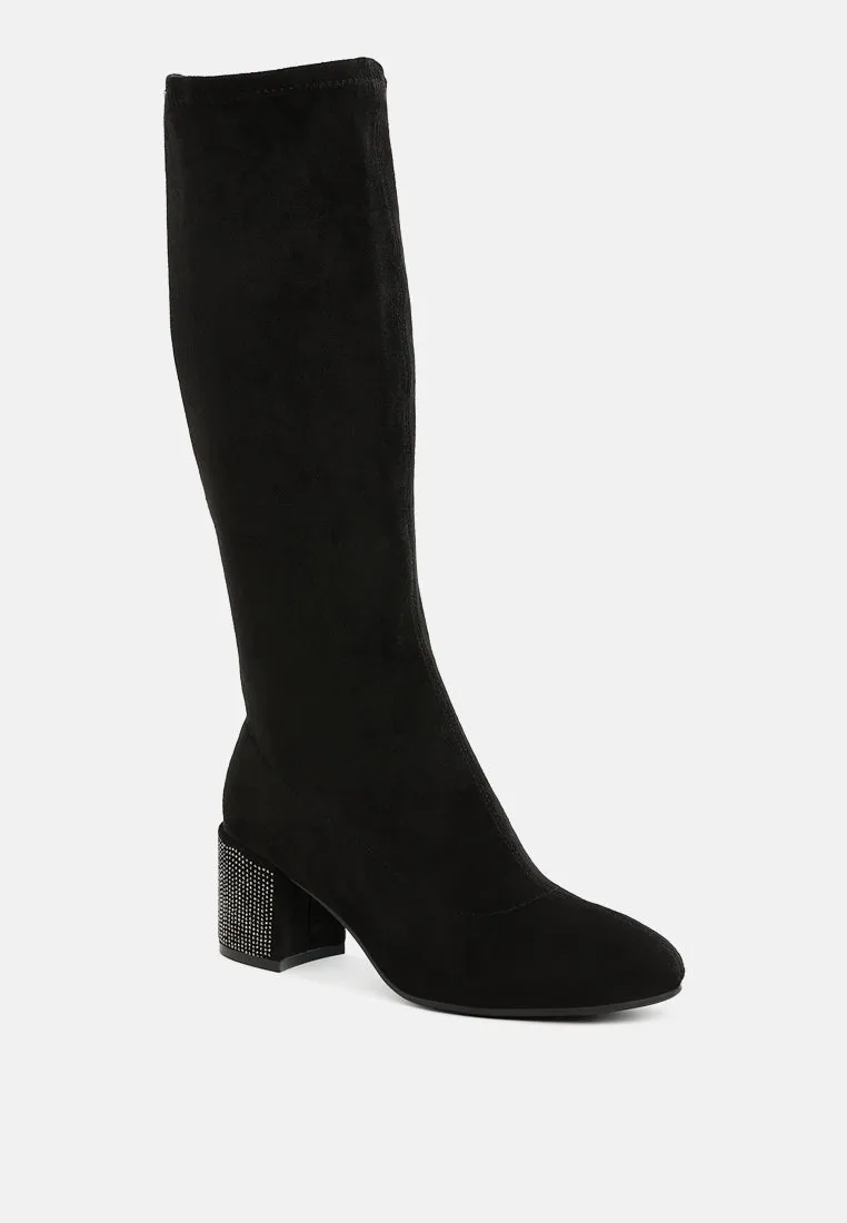 Microfiber Knee High Boots By RUW