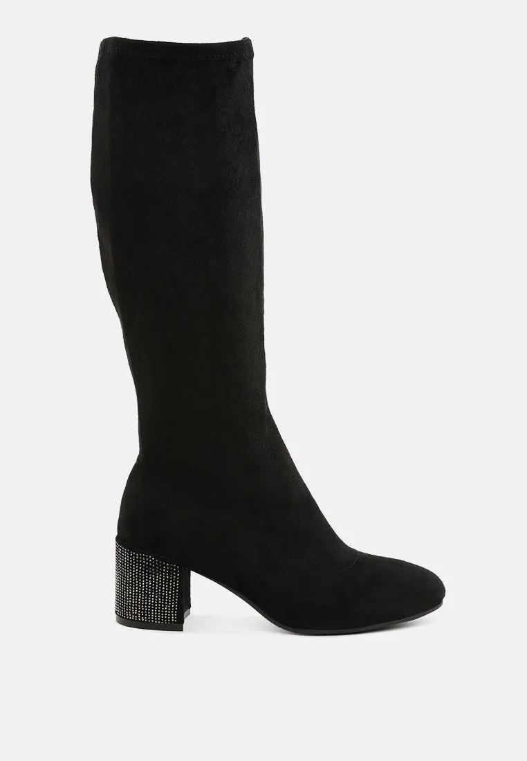 Microfiber Knee High Boots By RUW