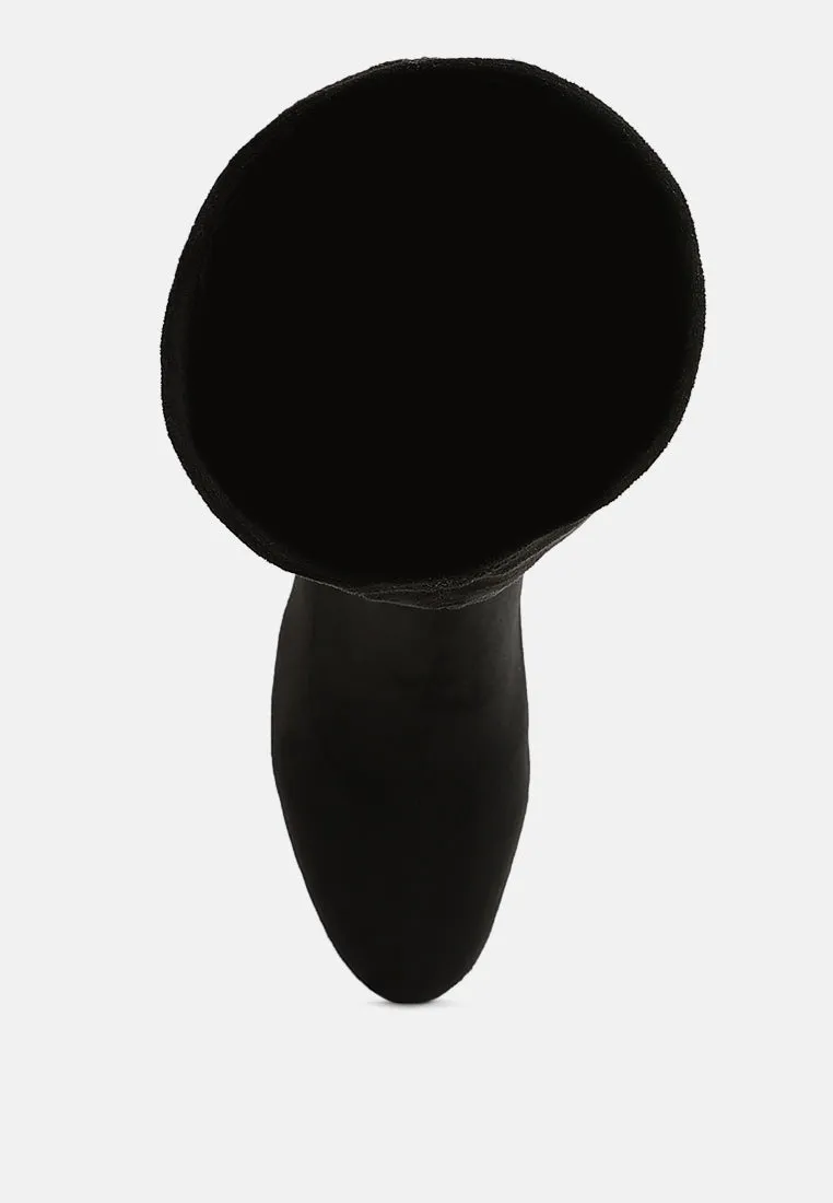 Microfiber Knee High Boots By RUW