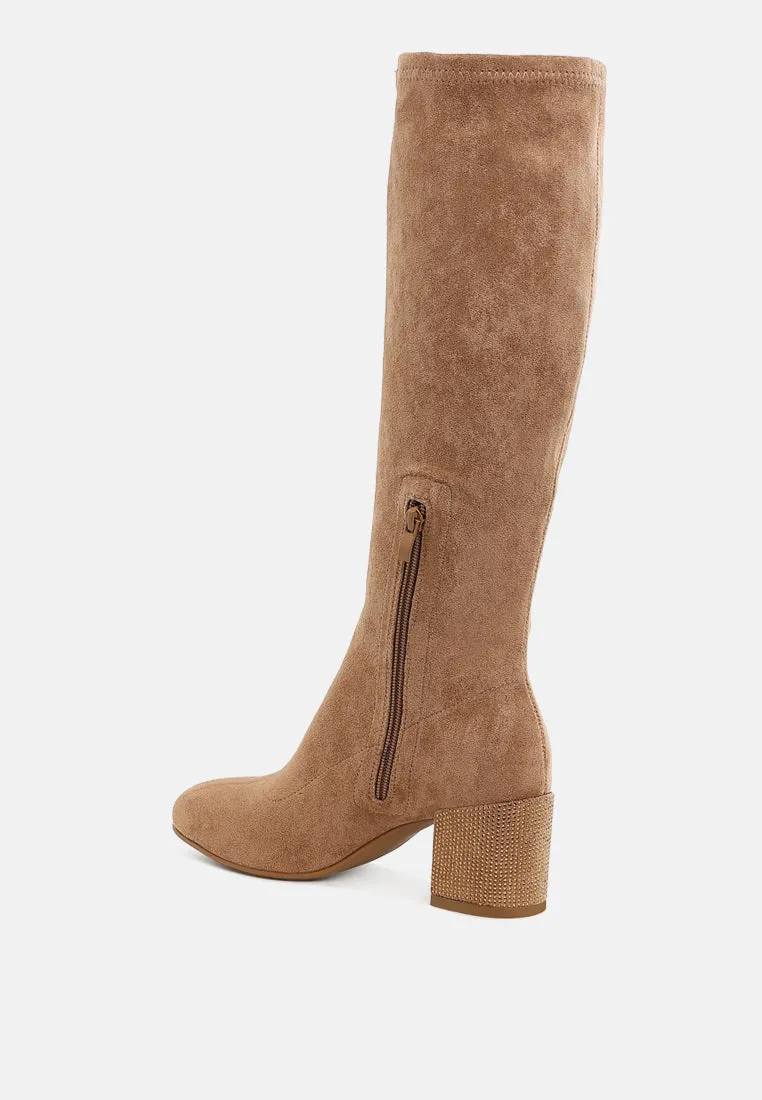 Microfiber Knee High Boots By RUW