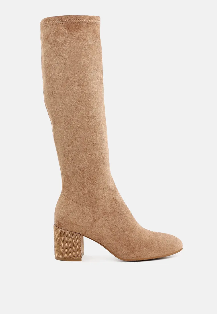 Microfiber Knee High Boots By RUW