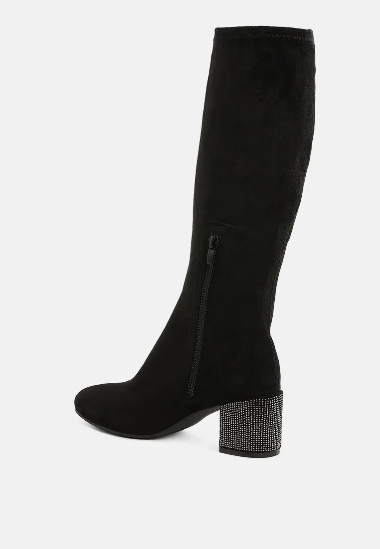 Microfiber Knee High Boots By RUW
