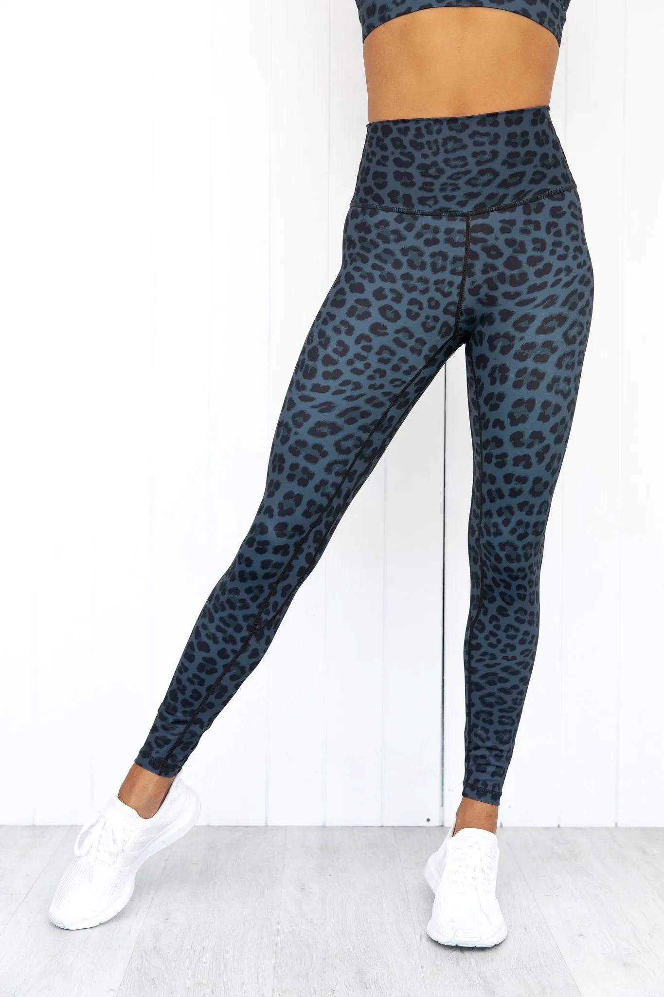 Midnight Leopard High Rise Leggings
