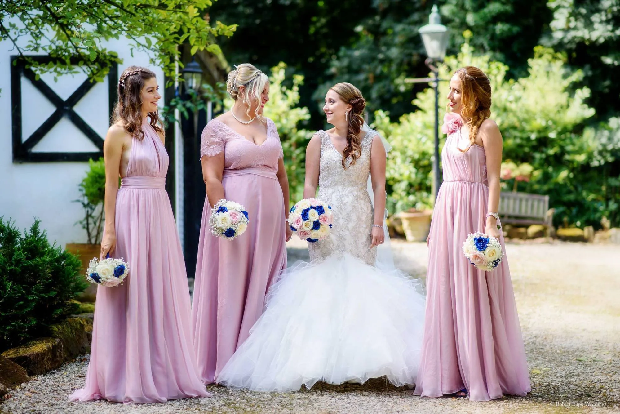 Mismatched Chiffon Lilac Custom Cheap Long Bridesmaid Dresses Online, WGY0246