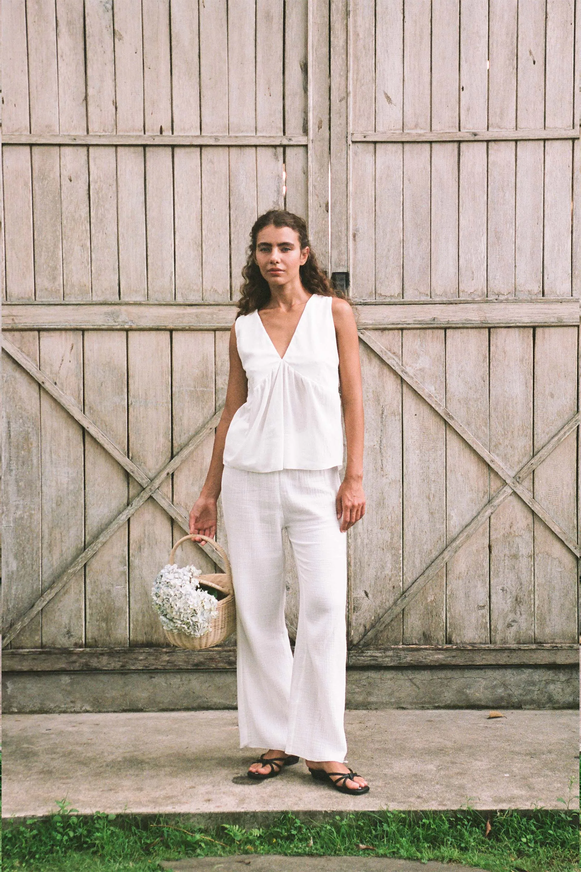 Mökki Pants Off White