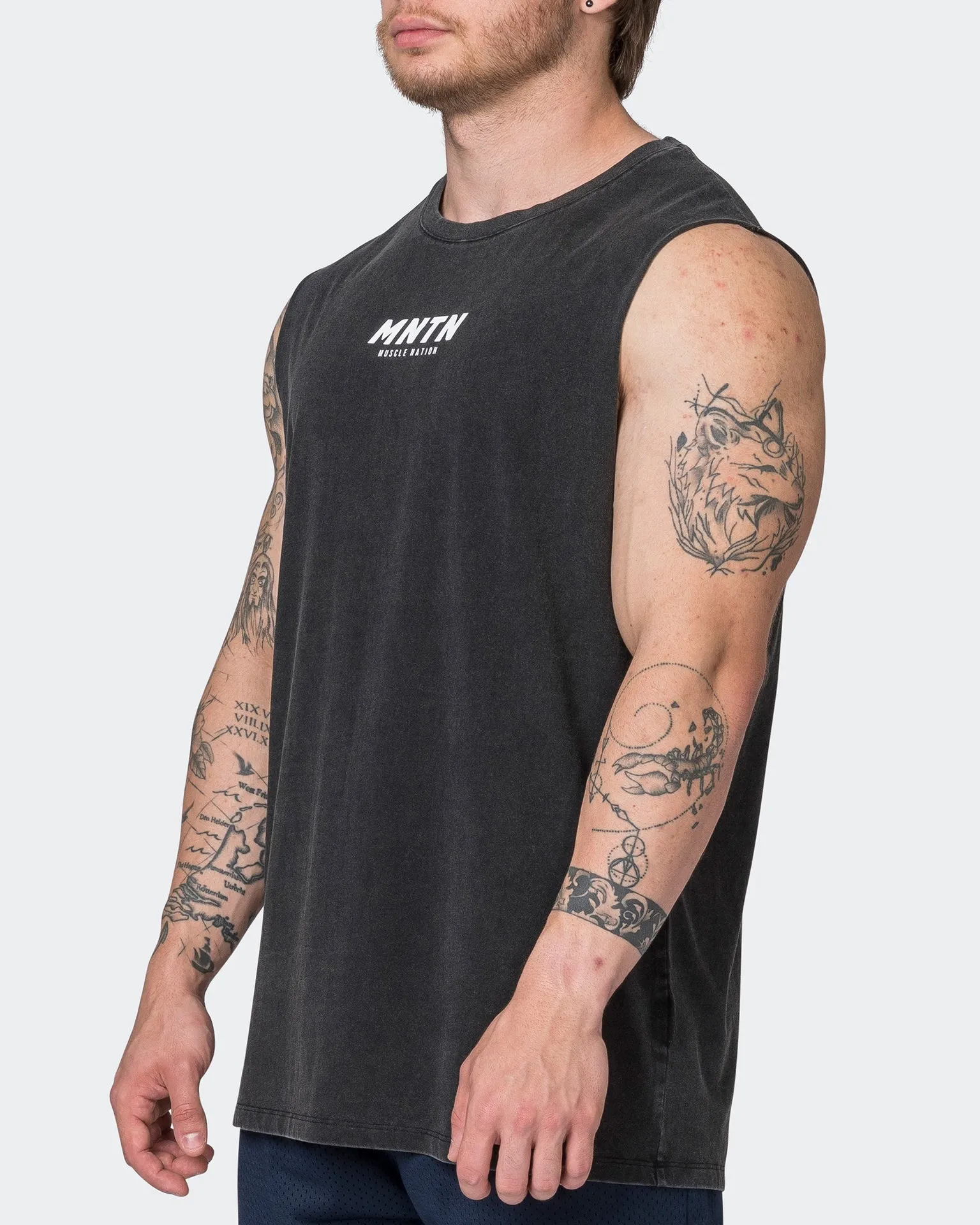 MNTN Vintage Tank - Washed Black