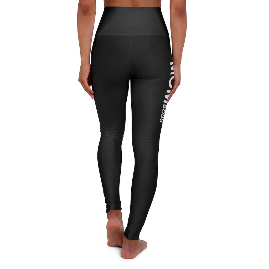 MOM WIFE BOSS leggings