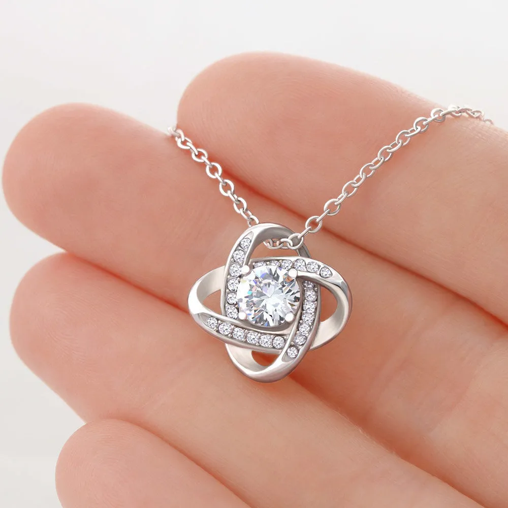Mommy Love Knot Necklace- Our Little Secret