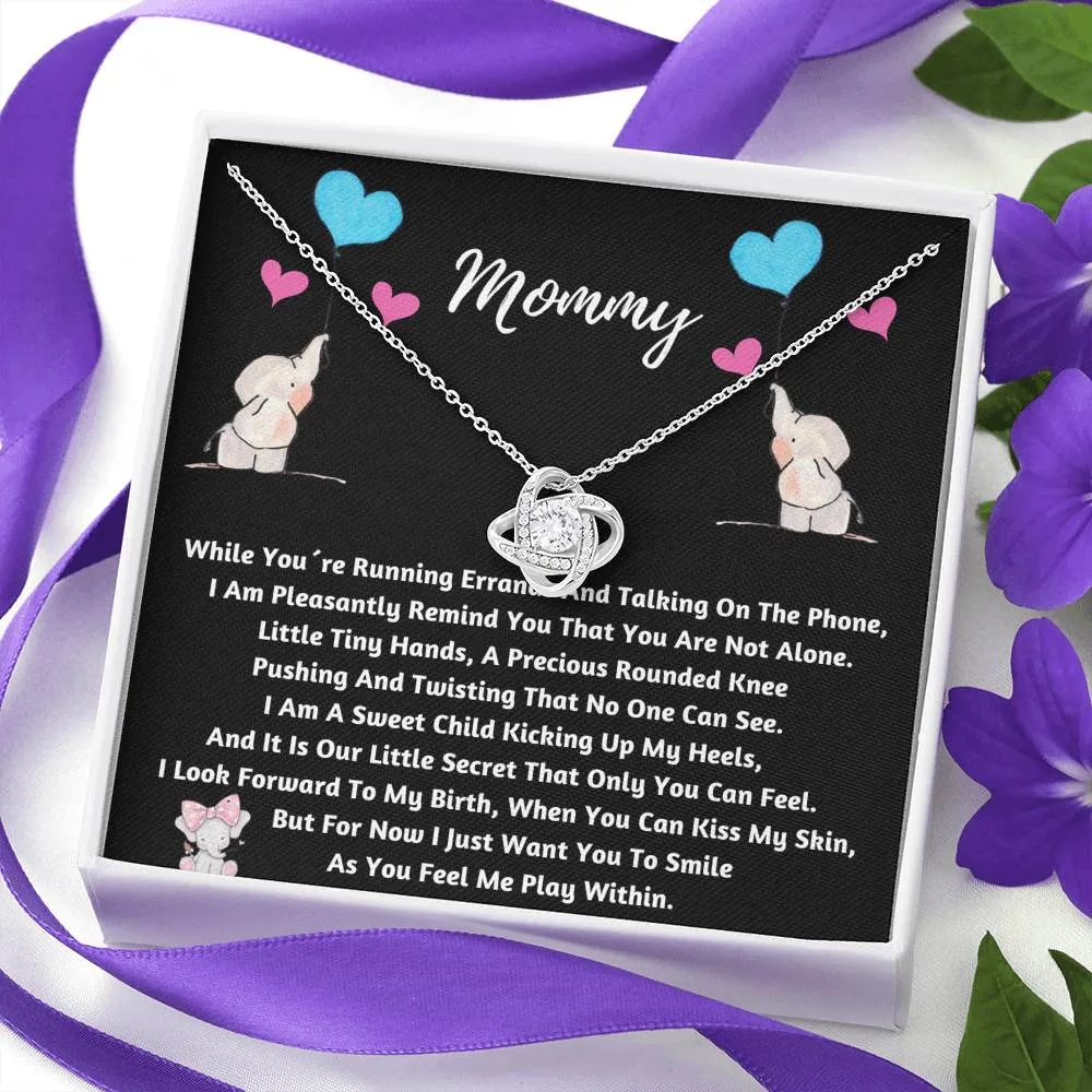 Mommy Love Knot Necklace- Our Little Secret