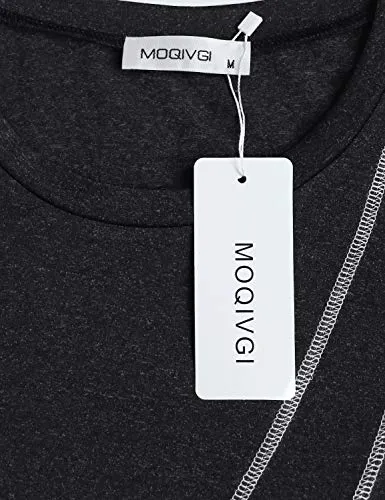 MOQIVGI Women's Athletic Shirts and Tees, Short Sleeve Workout Tops, Dry Fit Moisture Wicking Yoga Sports Running Pilates Aerobics Fititness Active Wear Clothes Black Medium