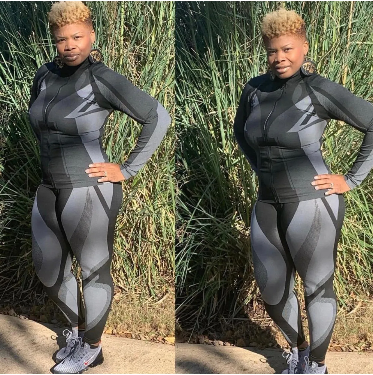 Must Have Track Set ‼️Seamless Zip Up Jacket & Leggings Set‼️