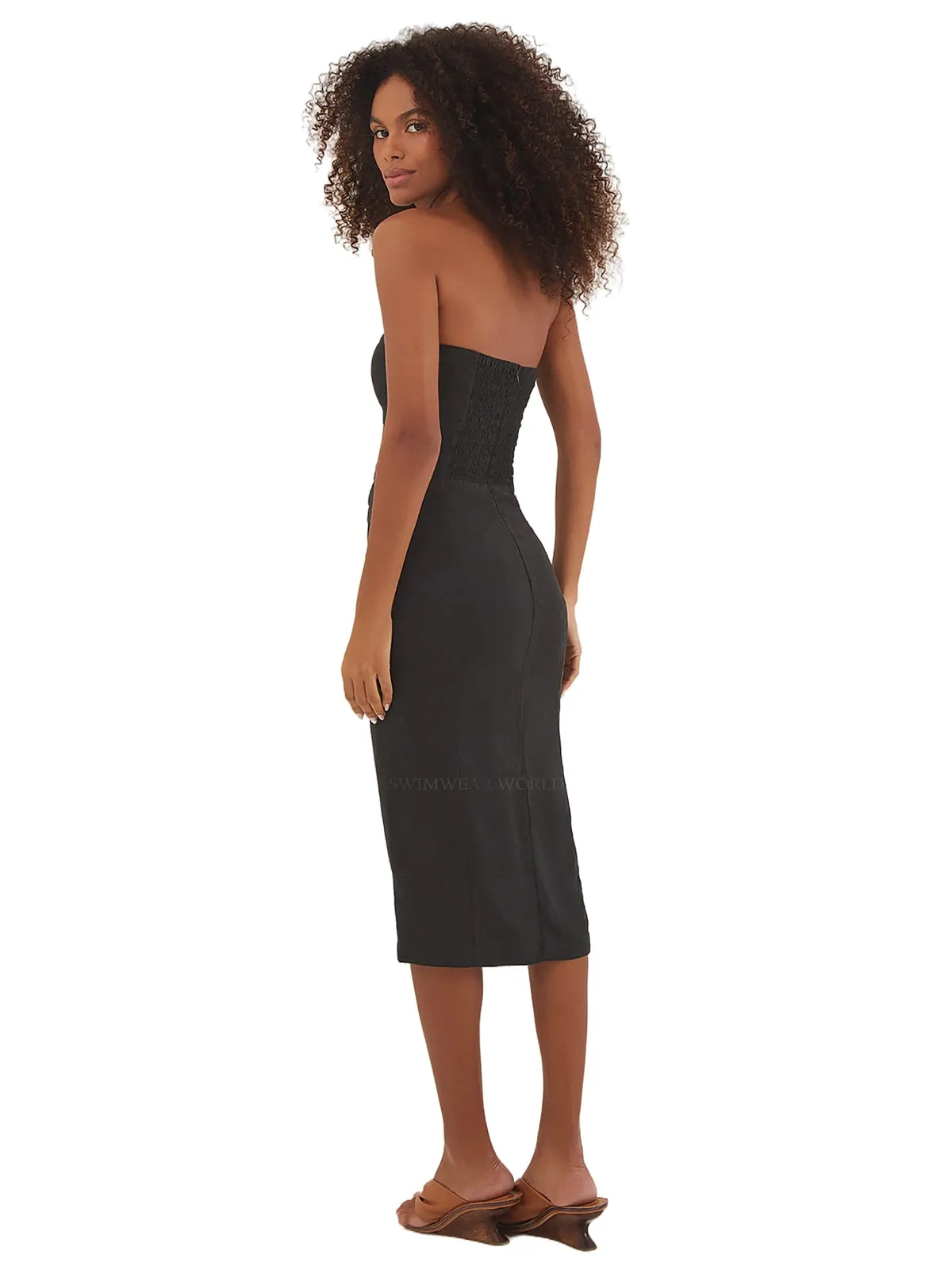 Naori Detail Midi Dress