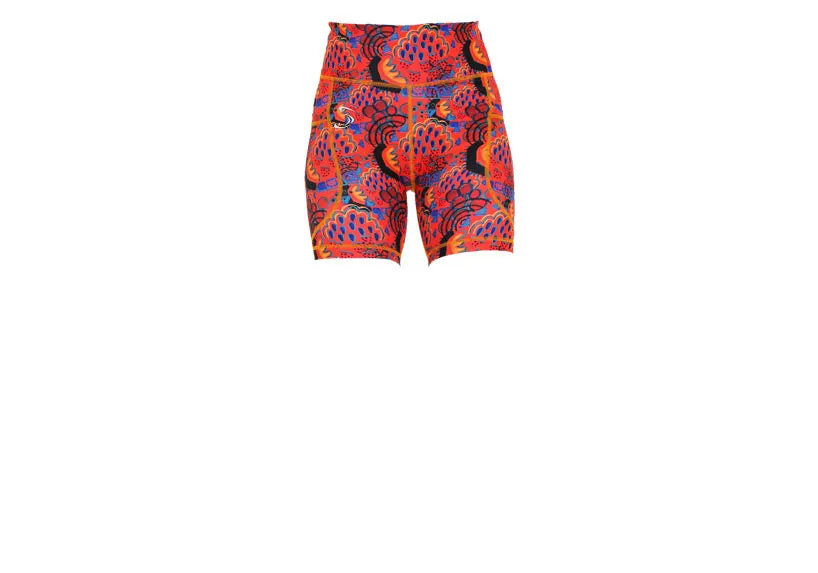 Naranja Mid Shorts with pockets