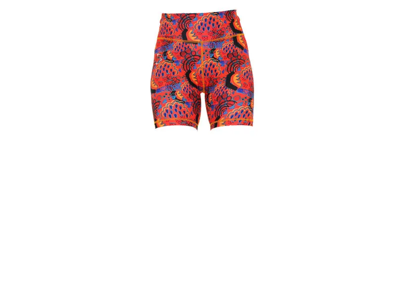 Naranja Mid Shorts with pockets