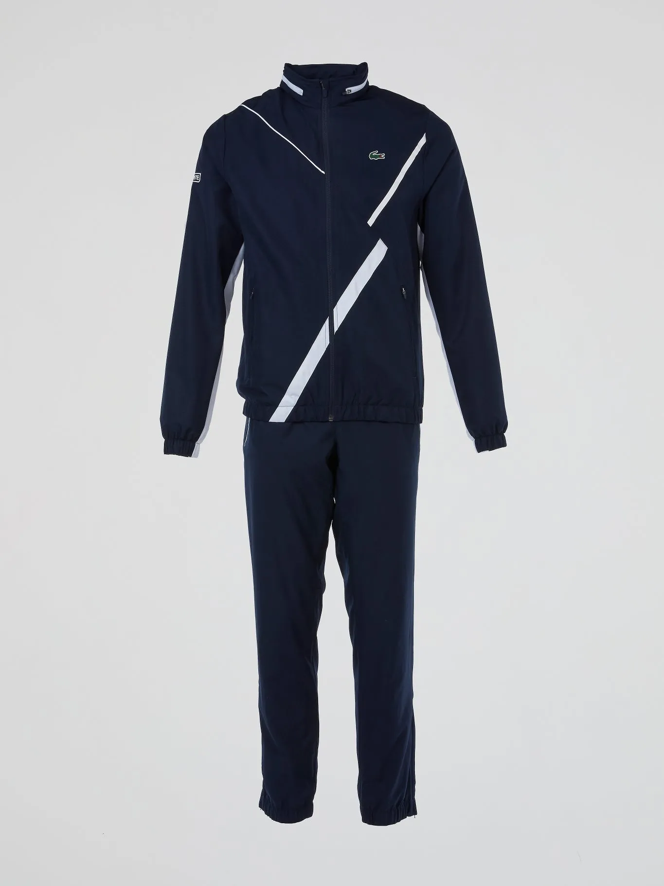 Navy Contrast Stripe Tracksuit