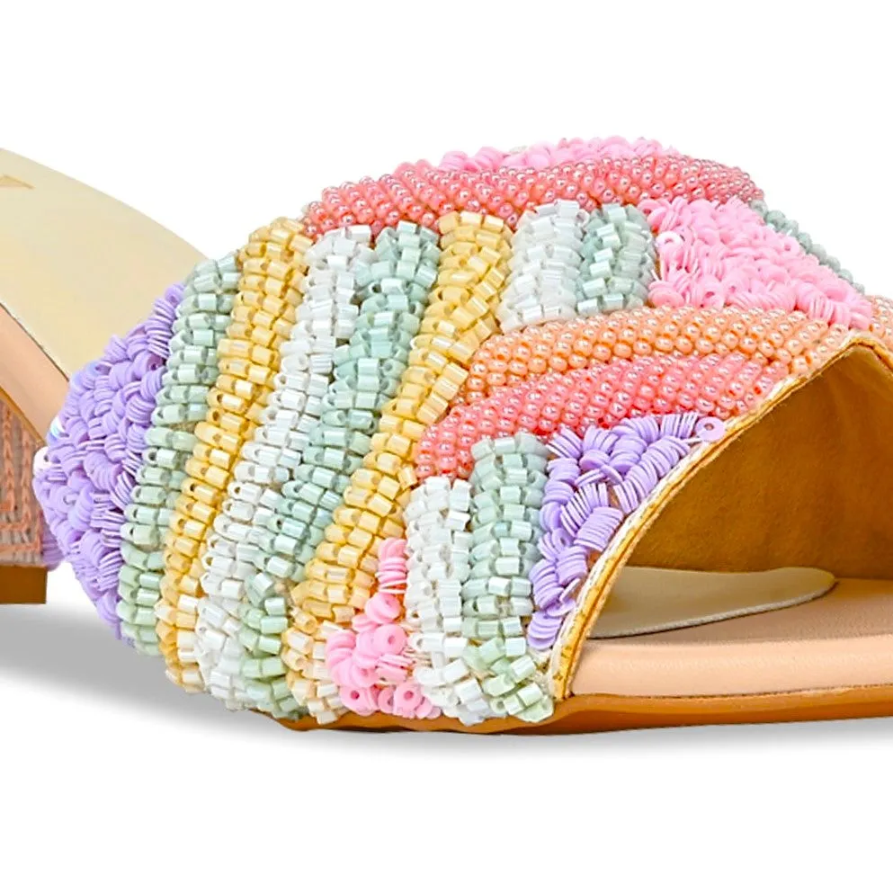 Neo Rainbow Pastel Heels