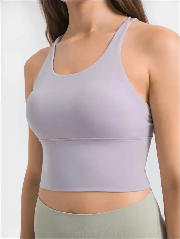 Nepoagym breathe women cross back sports bra high impact workout bra women fitness bra yoga bra