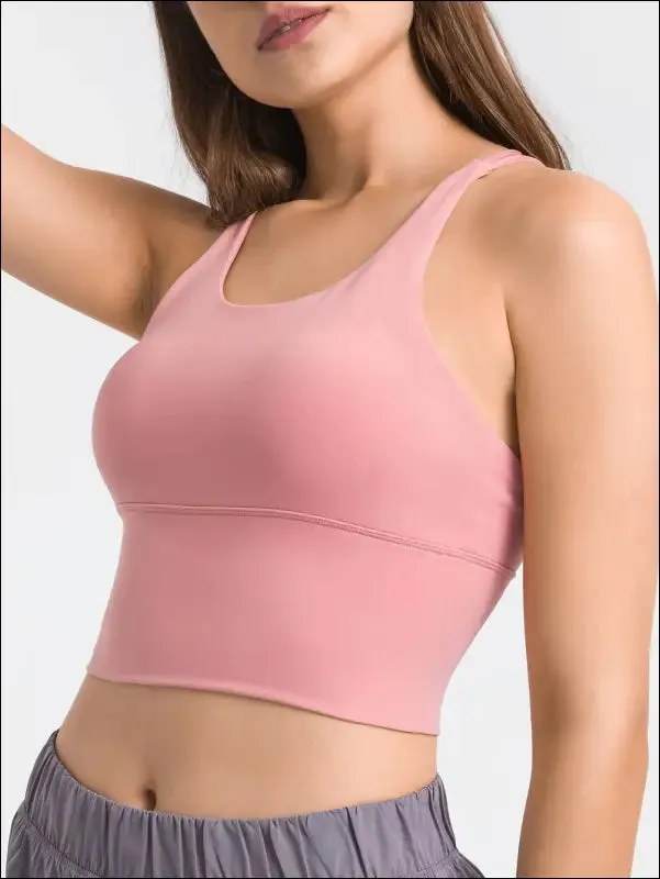 Nepoagym breathe women cross back sports bra high impact workout bra women fitness bra yoga bra